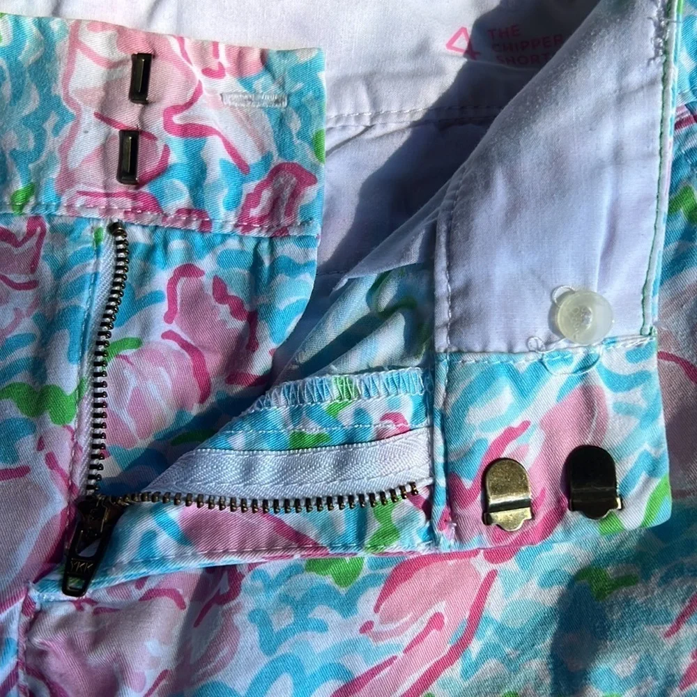 Lilly Pulitzer Losbtah Roll Chipper Shorts - Picture 6 of 10